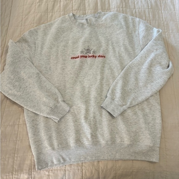 shop kristen jones count your lucky stars crewneck - Picture 2 of 4